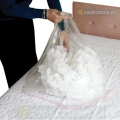 Rozpuszczalne worki do prania skażonej odzieży na pluskwy roztocza wirusy bakterie Bug Bag przejrzyste