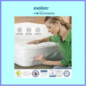 Pokrowiec na materac przeciw pluskwom roztoczom antyalergiczny EVO Freudenberg EVOLON wszystkie rozmiary